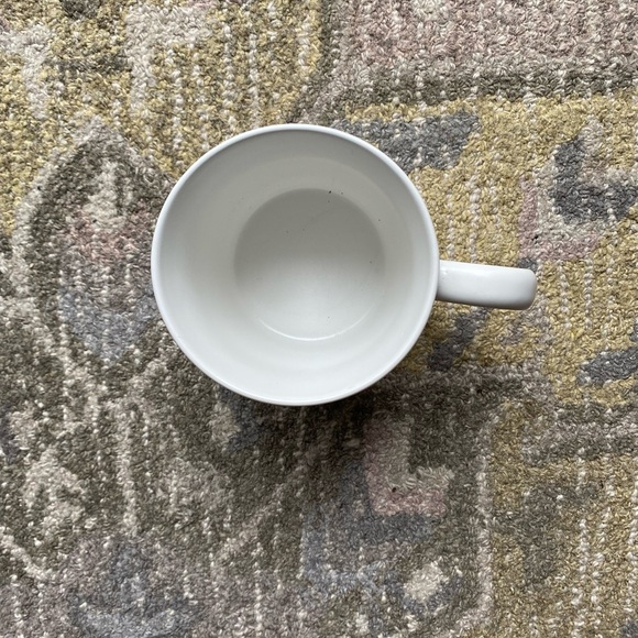 Threshold MRS. White Black and Gold Outlined Ceramic Coffee Cup - Picture 2 of 5